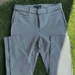 Banana Republic Sloan Skinny-Fit Plaid Pants Women’s Size 4